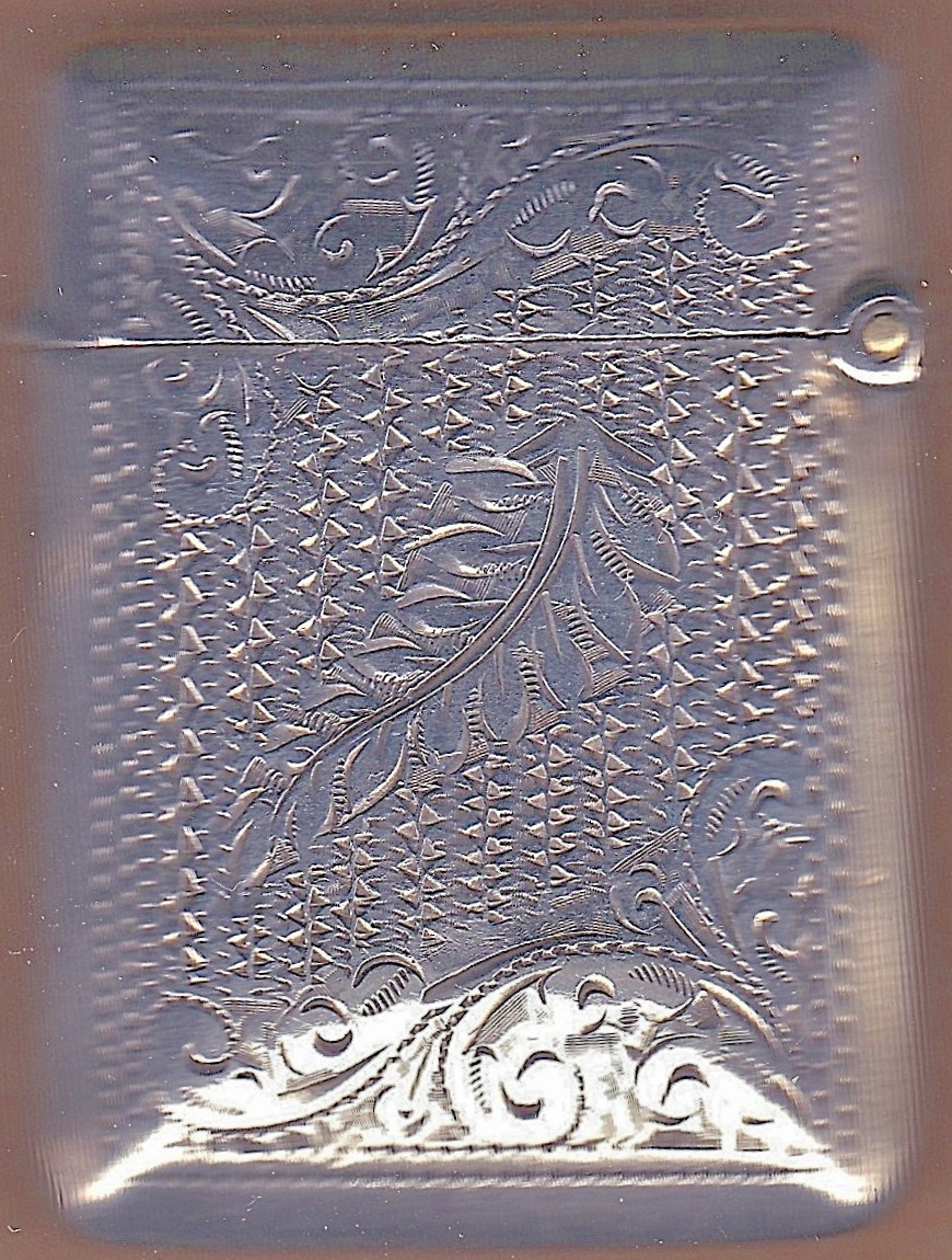 Silver Vesta Case - Birmingham 1904 (Nice pattern.) - Image 3 of 3