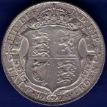 Great Britain Halfcrown - 1924 King George V  Ref S4021A, Grade GVF/NEF.