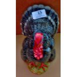 Royal Doulton Black Turkey D7149  Limited Edition No. 953 6¼" (16cm).  Commissioned by Bernard