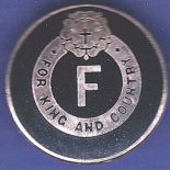 BUG British Union of Fascists Lapel Badge  Sold as found.