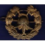 Fire Brigade Cap Badge  Early lug fitting.  Nice item.