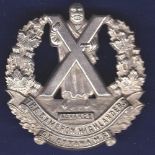 The Cameron Highlanders of Ottawa 'Duke of Edinburgh's Own' M.G. (White Metal)