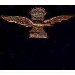 Royal Air Force Pathfinders cap badge, KC (Brass)