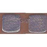 Silver Vesta Case - Chester 1912