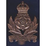 Intelligence Corps WWII  cap badge, KC (Brass)