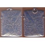 Silver Vesta Case - Chester 1901