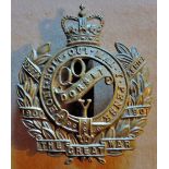 Queen's Own Dorset Yeomanry, QC (White Metal)