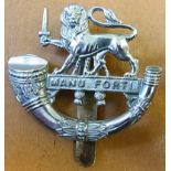 Herefordshire Light Infantry (White Metal)