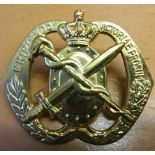 Dutch Medical Corp cap badge (Brass)