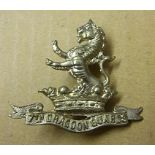 7th (The Princess Royal's) Dragoon Guards (White Metal)