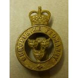 Shropshire Yeomanry, QC (Brass)