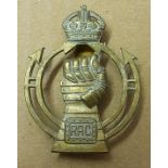 Royal Armoured Corps, KC (White Metal)