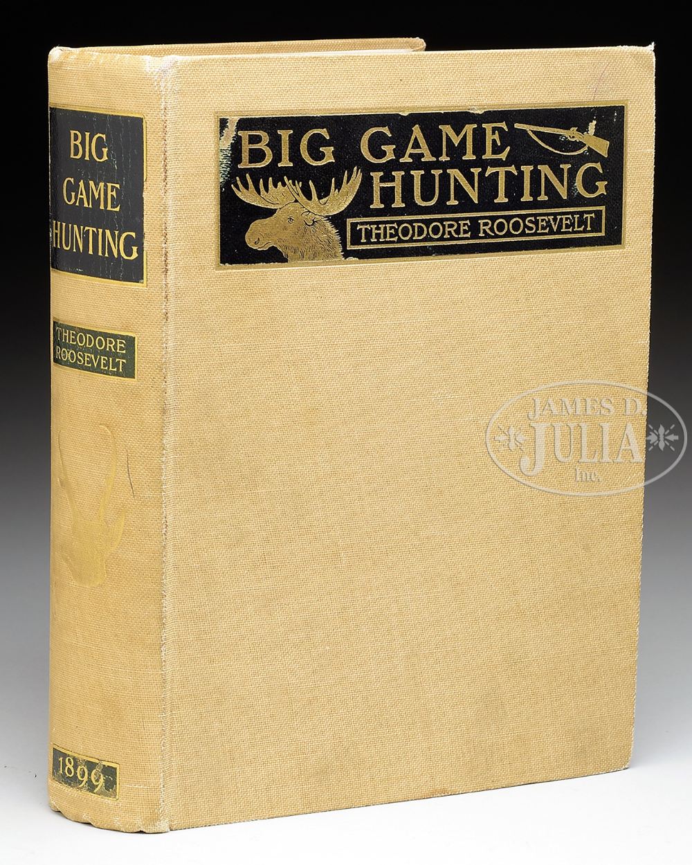BOOK: BIG GAME HUNTING IN THE ROCKIES & ON THE GREAT PLAINS BY THEODORE ROOSEVELT 646/1000 1899 G - Image 7 of 7