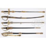 COLLECTION OF 10 AMERICAN 19TH CENTURY SWORDS. All from a local estate, these 10 swords vary in date