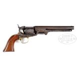 CIVIL WAR COLT MODEL 1851 NAVY REVOLVER. This is a classic Civil War sidearm used by both North