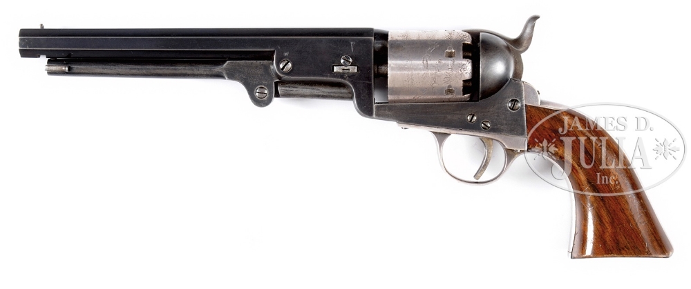 CIVIL WAR ERA COLT BREVETE NAVY REVOLVER AND BULLET MOLD. This gun is a Leige, Belgium made copy - Image 2 of 2