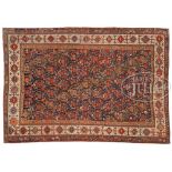 SEMI-ANTIQUE KASGI ORIENTAL RUG. Late 19th early 20th century, West Central Persia. Woven with