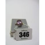 AMETHYST RING, 9ct gold amethyst ring