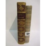 THOMAS BEWICK "General History of Quadrupeds" 1824, 8th edition in gilt tooled leather spine