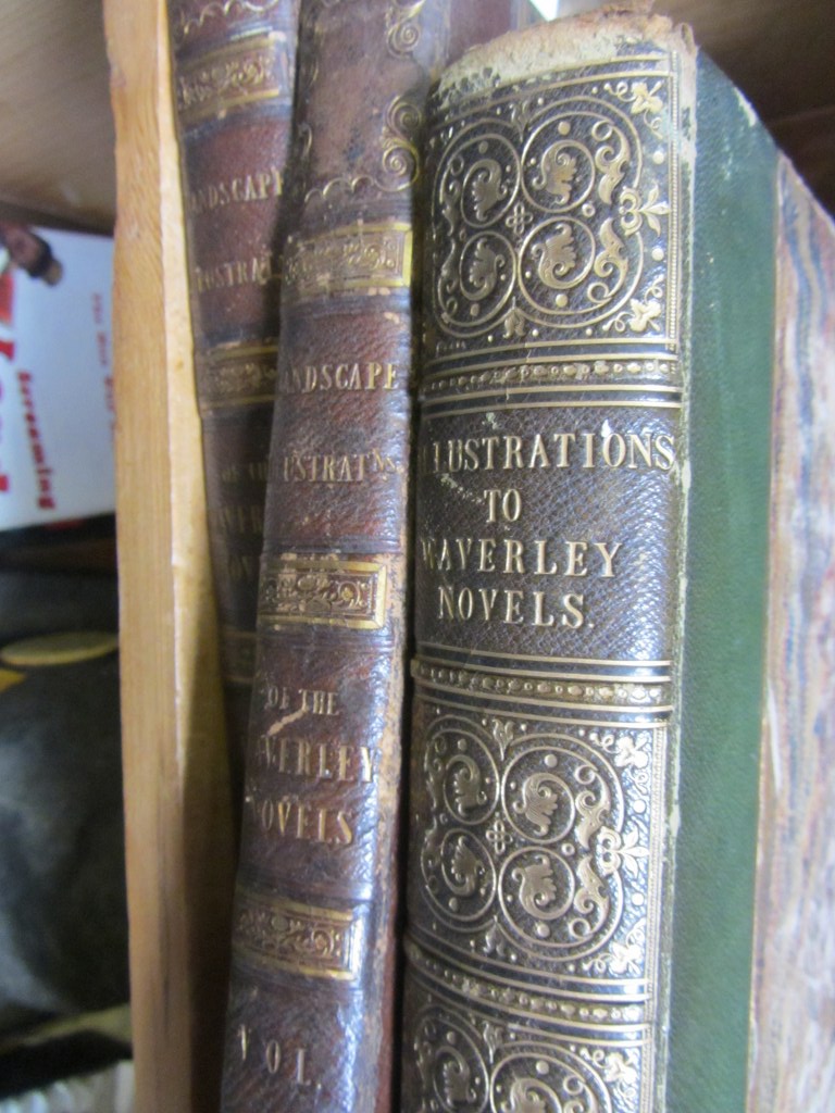 WAVERLEY, "Landscape Illustrations of the Waverley Novels", 1832 in 2 volumes, also "Landscape-