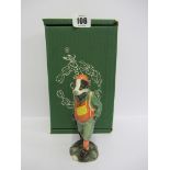 BESWICK, limited edition figure "Hiker Badger" model no ECF9