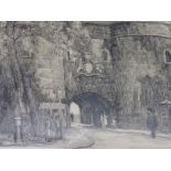 CECIL TATTON WINTER, 3 signed etchings, "London Views", 11" x 15"
