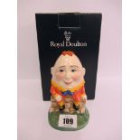 DOULTON & NURSERY RHYME FIGURE, limited edition "Humpty Dumpty"