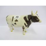 BESWICK CATTLE, Ayrshire Bull, "Champion Whitehill Mandate", model no 1454B, gloss finish