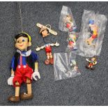 Quantity of Pinocchio collectors items