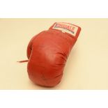 Signed Boxing Glove by Dave Courtney (OB