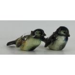 A pair of China Goebel Birds. AF