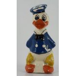 Vintage Donald Duck porcelain money box