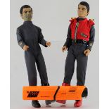 2 action figurines 'Captain Scarlet and