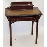 A wooden writing desk