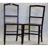 A pair of Edwardian Bedroom chairs