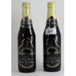 2 Whitebread Silver Jubilee Ale bottles (1977)