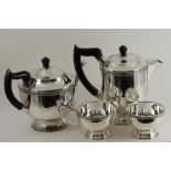 A 4 piece silver plate tea set by 'Viners of Sheffield'