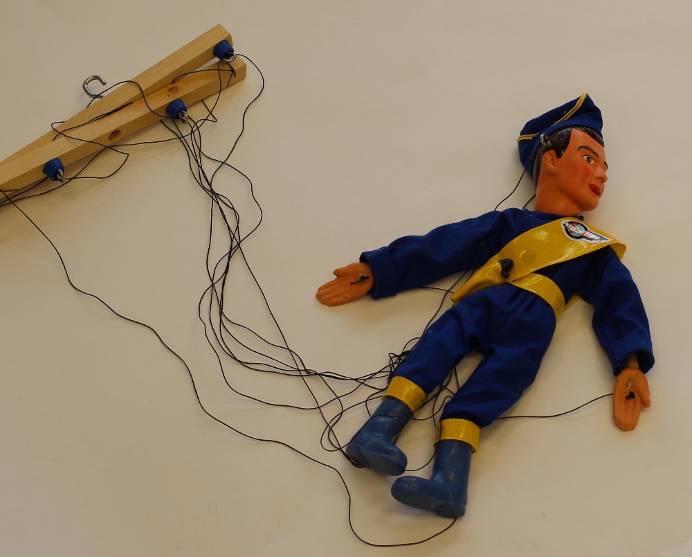 Thunderbirds vintage pelham puppet Virgil Tracy Thunderbirds 2