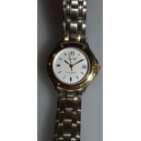 A LADIES PRINGLE WRISTWATCH.