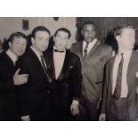 Early 20th Century British. Ronnie Kray with the World Heavy Weight Champion Sunny Liston and