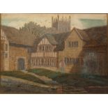 Russell G… Alexander (20th Century) British. “A House at Campden (2)”, Watercolour, Signed with