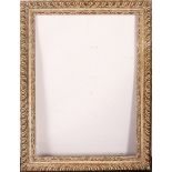 20th Century English School. A Carved Frame, 20” x 29”, together with a Composition Frame, 15.5” x