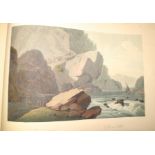 [NORWAY] a collection of 21 hand-col’d early 19th c. oblong folio aquatints of Norwegian Scenery,