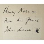 [THOMAS HARDY] JOHNSON (L.) The Art of Thomas Hardy, 8vo, signed portrait by Strang,, Presentation