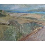 * Hugh McIntyre (b1943) LOWER NITHSDALE Oil on board. Signed. Dated ’81. Inscribed with title and