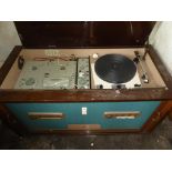 MUSIC CENTRE WITH GARRARD 301 DECK, FERROGRAPH REEL TO REEL, ACOUSTIC TUNER AND PRE AMP, POSSIBLY