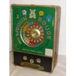 GERMAN 'MOULIN ROUGE' SIXPENCE SLOT MACHINE