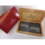 CARAN D'ARCHE PEN IN WOODEN PRESENTATION CASE, UNOPENED PEN SLEEVE