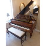 BECHSTEIN GRAND PIANO, MODEL A, SERIAL NO. 97553 NOTE: HAULAGE COSTS WILL APPLY IF NOT COLLECTED