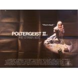 QUAD MOVIE POSTERS, 'POLTERGEIST 2, THE OTHER SIDE' AND 'POLTERGEIST 3'